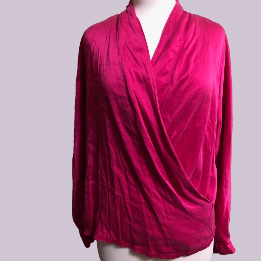 Linda Allard for Ellen Tracy silk blouse